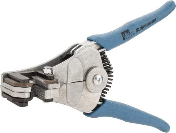 Ideal - 22 to 10 AWG Capacity Automatic Wire Stripper - 7" OAL, Plastic Cushion Handle - Industrial Tool & Supply