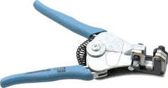 Ideal - 22 to 14 AWG Capacity Automatic Wire Stripper - 7" OAL, Plastic Cushion Handle - Industrial Tool & Supply