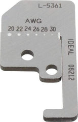 Ideal - 30 to 20 AWG Wire Gage Replacement Blade - Industrial Tool & Supply