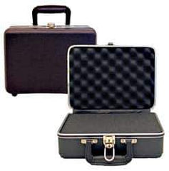 Platt - 16" Wide x 5" High, Clamshell Hard Case - Black, Plastic - Industrial Tool & Supply