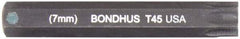 Bondhus - Star Hex Drive Bit - 2" OAL - Industrial Tool & Supply