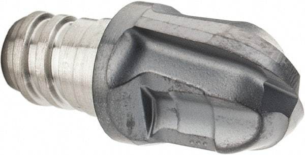 Iscar - MM HCR Grade IC908 Carbide Ball Nose Milling Tip Insert - TiAlN Finish, 2 Flutes, 5/16" Cutting Diam, 0.31" Depth of Cut, 0.39" Extension - Industrial Tool & Supply