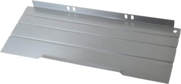 Vidmar - Tool Box Steel Drawer Divider - 12-1/4" Wide x 12-5/8" Deep x 5-1/4" High, Gray, For Vidmar Cabinets - Industrial Tool & Supply