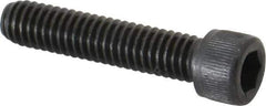 Value Collection - 5/16-18 UNC Hex Socket Drive, Socket Cap Screw - Alloy Steel, Black Oxide Finish, Partially Threaded, 1-1/2" Length Under Head - Industrial Tool & Supply