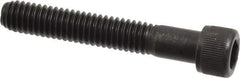 Value Collection - 5/16-18 UNC Hex Socket Drive, Socket Cap Screw - Alloy Steel, Black Oxide Finish, Partially Threaded, 2" Length Under Head - Industrial Tool & Supply