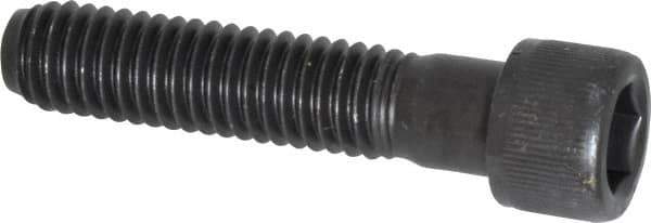 Value Collection - 3/8-16 UNC Hex Socket Drive, Socket Cap Screw - Alloy Steel, Black Oxide Finish, Partially Threaded, 1-3/4" Length Under Head - Industrial Tool & Supply