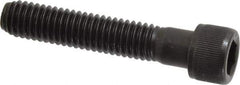 Value Collection - 3/8-16 UNC Hex Socket Drive, Socket Cap Screw - Alloy Steel, Black Oxide Finish, Partially Threaded, 2" Length Under Head - Industrial Tool & Supply