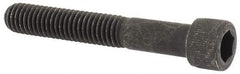 Value Collection - 3/8-16 UNC Hex Socket Drive, Socket Cap Screw - Alloy Steel, Black Oxide Finish, Partially Threaded, 2-1/2" Length Under Head - Industrial Tool & Supply