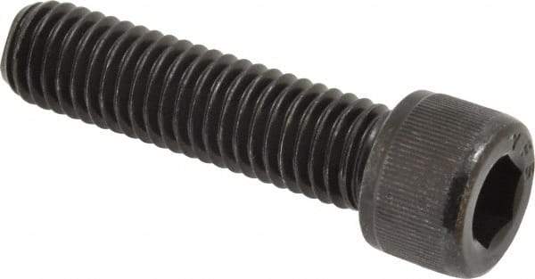Value Collection - 1/2-13 UNC Hex Socket Drive, Socket Cap Screw - Alloy Steel, Black Oxide Finish, Fully Threaded, 2" Length Under Head - Industrial Tool & Supply