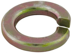 Value Collection - 7/16", 0.14" Thick Split Lock Washer - Alloy Steel, Uncoated, 0.443" Min ID, 0.455" Max ID, 0.647" Max OD - Industrial Tool & Supply