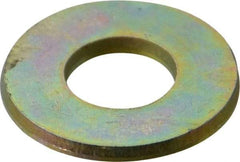 Made in USA - 1/4" Screw, Grade 8 Alloy Steel SAE Flat Washer - 9/32" ID x 5/8" OD, 1/16" Thick - Industrial Tool & Supply