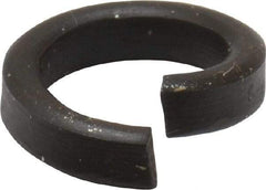 Value Collection - 3/8", 1/8" Thick Split Lock Washer - Steel, Uncoated, 0.382" Min ID, 0.393" Max ID, 0.553" Max OD - Industrial Tool & Supply
