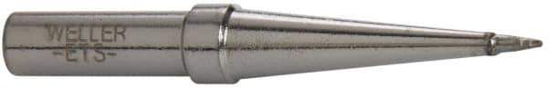 Weller - 1/64 Inch Point Long Conical Soldering Iron Tip - Series ET, For Use with Soldering Station - Exact Industrial Supply