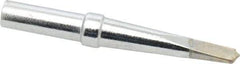 Weller - 1/8 Inch Point Soldering Long Screwdriver Tip - Series ET, For Use with Soldering Station - Exact Industrial Supply