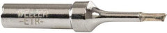Weller - 1/16 Inch Point Soldering Narrow Screwdriver Tip - Series ET, For Use with Soldering Station - Exact Industrial Supply