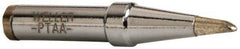 Weller - 1/16 Inch Point Single Flat Soldering Iron Tip - Series PT, For Use with Soldering Station - Exact Industrial Supply