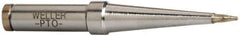 Weller - 1/32 Inch Point Long Conical Soldering Iron Tip - Series PT, For Use with Soldering Station - Exact Industrial Supply