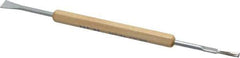 Beau Tech - Soldering Brush/ Beveled Scraper - 8" Long, Steel - Exact Industrial Supply