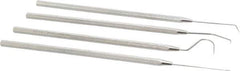 Beau Tech - Soldering 4 Piece Set In Vinyl Pouch - 5-1/2" Long, Stainless Steel - Exact Industrial Supply