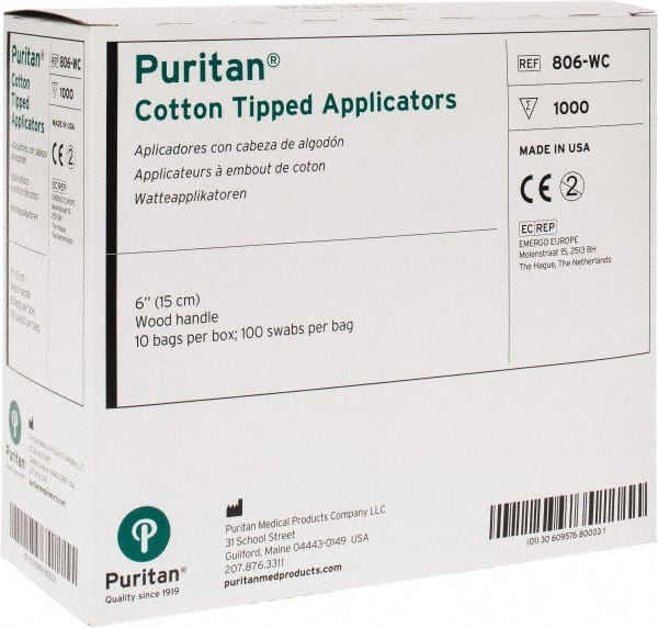 Puritan - Soldering Cotton Applicators - Exact Industrial Supply