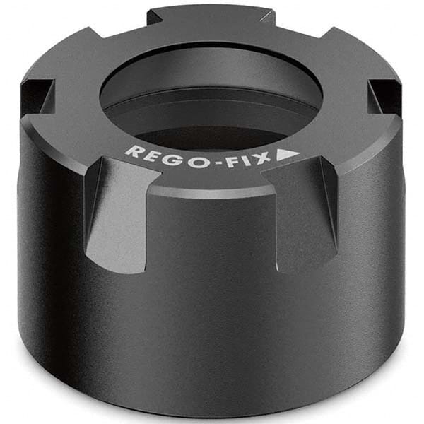 Rego-Fix - ER11 Clamping Nut - Industrial Tool & Supply
