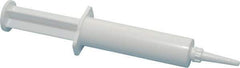 Made in USA - Soldering Potting Syringe - 12cc - Polyethylene - Exact Industrial Supply