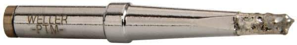 Weller - 1/8 Inch Point Soldering Long Screwdriver Tip - Series PT, For Use with Soldering Station - Exact Industrial Supply