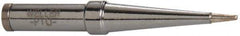 Weller - 1/32 Inch Point Long Conical Soldering Iron Tip - Series PT, For Use with Soldering Station - Exact Industrial Supply