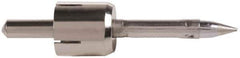 Weller - 1/32 Inch Point, 1/32 Inch Tip Diameter, Soldering Iron Conical Tip - Series BP, For Use with Soldering Iron - Exact Industrial Supply