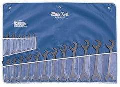 Martin Tools - 18 Piece, 3/8 to 1-1/2" Hydraulic Wrench Set - Industrial Tool & Supply