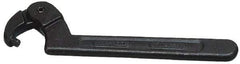 Martin Tools - 4-1/2" to 6-1/4" Capacity, Adjustable Pin Spanner Wrench - 12-1/8" OAL, 1/4" Hook Pin Height - Industrial Tool & Supply