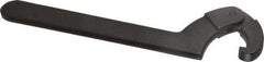 Martin Tools - 2" to 4-3/4" Capacity, Adjustable Hook Spanner Wrench - 11-3/8" OAL, 3/16" Hook Pin Height - Industrial Tool & Supply