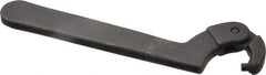 Martin Tools - 3/4" to 2" Capacity, Adjustable Pin Spanner Wrench - 6-3/8" OAL, 5/32" Hook Pin Height - Industrial Tool & Supply