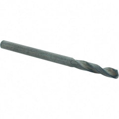 Guhring - 3.15mm 130° Spiral Flute Cobalt Screw Machine Drill Bit - Oxide Finish, Right Hand Cut, 18mm Flute Length, 49mm OAL, Standard Point, Straight Shank - Industrial Tool & Supply