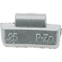 Perfect Equipment - 0.25 oz P Wheel Weight - Zinc, For Use with Automotive & Light Trucks - Industrial Tool & Supply