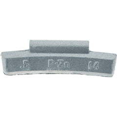 Perfect Equipment - 0.5 oz P Wheel Weight - Zinc, For Use with Automotive & Light Trucks - Industrial Tool & Supply