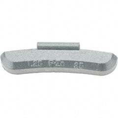 Perfect Equipment - 1.25 oz P Wheel Weight - Zinc, For Use with Automotive & Light Trucks - Industrial Tool & Supply