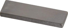 Mitutoyo - 0.105" Rectangular Steel Gage Block - Accuracy Grade AS-1, Includes Certificate of Inspection - Industrial Tool & Supply