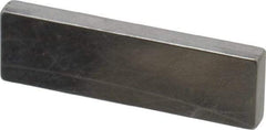 Mitutoyo - 0.124" Rectangular Steel Gage Block - Accuracy Grade AS-1, Includes Certificate of Inspection - Industrial Tool & Supply