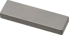 Mitutoyo - 0.136" Rectangular Steel Gage Block - Accuracy Grade AS-1, Includes Certificate of Inspection - Industrial Tool & Supply