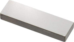 Mitutoyo - 0.144" Rectangular Steel Gage Block - Accuracy Grade AS-1, Includes Certificate of Inspection - Industrial Tool & Supply