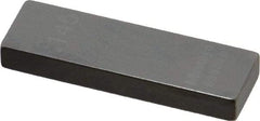 Mitutoyo - 0.145" Rectangular Steel Gage Block - Accuracy Grade AS-1, Includes Certificate of Inspection - Industrial Tool & Supply