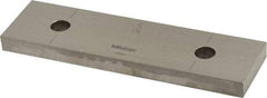 Mitutoyo - 5" Rectangular Steel Gage Block - Accuracy Grade AS-1, Includes Certificate of Inspection - Industrial Tool & Supply
