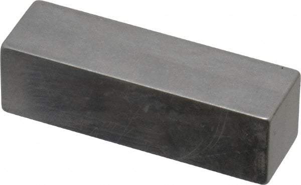 Mitutoyo - 0.35" Rectangular Steel Gage Block - Accuracy Grade AS-1, Includes Certificate of Inspection - Industrial Tool & Supply