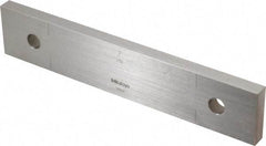 Mitutoyo - 7" Rectangular Steel Gage Block - Accuracy Grade 0, Includes Certificate of Inspection - Industrial Tool & Supply
