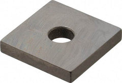 Mitutoyo - 0.16" Square Steel Gage Block - Accuracy Grade 0, Includes Certificate of Inspection - Industrial Tool & Supply