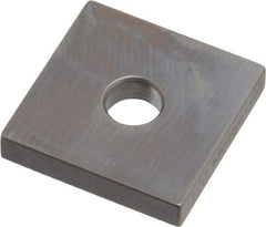 Mitutoyo - 0.17" Square Steel Gage Block - Accuracy Grade 0, Includes Certificate of Inspection - Industrial Tool & Supply