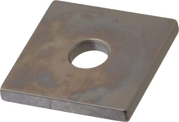 Mitutoyo - 0.117" Square Steel Gage Block - Accuracy Grade 0, Includes Certificate of Inspection - Industrial Tool & Supply