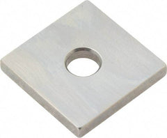 Mitutoyo - 0.134" Square Steel Gage Block - Accuracy Grade 0, Includes Certificate of Inspection - Industrial Tool & Supply