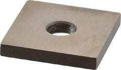Mitutoyo - 0.136" Square Steel Gage Block - Accuracy Grade 0, Includes Certificate of Inspection - Industrial Tool & Supply